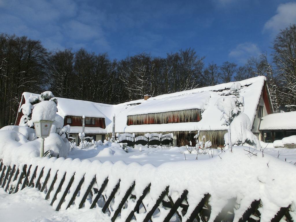 Restaurant & Hotel Baumhaus Hagen ซาสนิทซ์ ภายนอก รูปภาพ